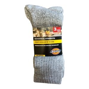 Dickies Gray Performance Work Socks